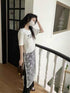 Summer Stylist T-Shirts  With Lacey Dresses